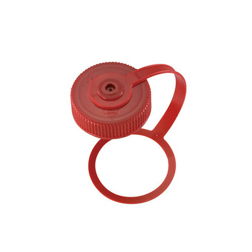 ナルゲン NALGENE 広口0.5L用ループ キャップ レッド [90057]