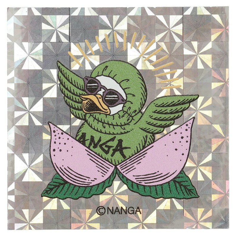 【あす楽対応】 [30%OFFセール] ナンガ NANGA HOLOGRAPHIC GAAACY SQUARE STICKER MOMO [N1GsMtN5]