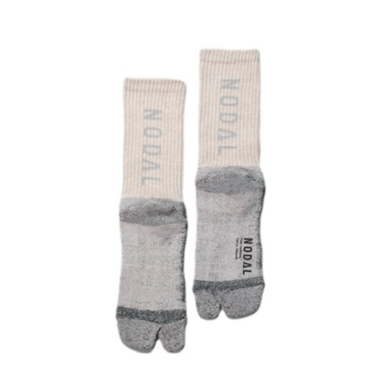 最短当日発送 [セール] ノーダル NODAL NODAL Logo Grip Socks Oatmeal [NDY05-OT]