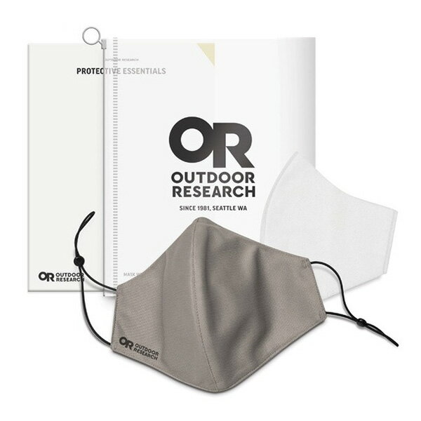 [セール] アウトドアリサーチ OUTDOOR RESEARCH Essential Face Mask Kit grey [19843020003000]