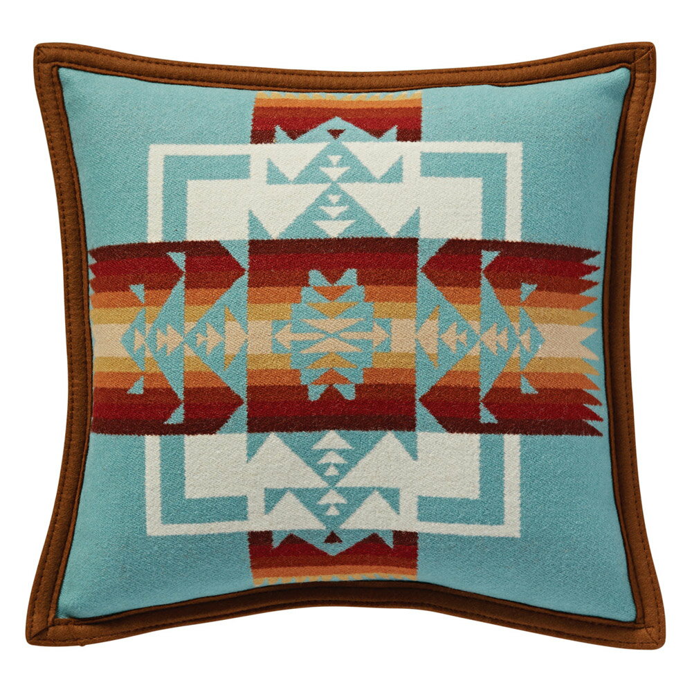 yhg PENDLETON Chief Joseph Pillow Aqua [19373232128000]