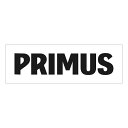 プリムス PRIMUS プリムスステッカーL ブラック [P-ST-BK2]