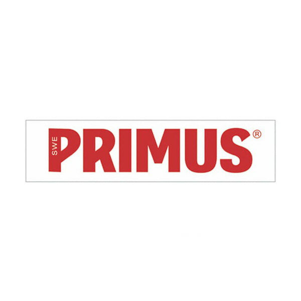 PRIMUS[プリムス]プリムスステッカー L 商品説明 PRIMUSロゴのステッカーです。 スペック サイズ（シール幅） L 19,3cm BRAND PRIMUS / プリムス 1892年にスウェーデンで生まれた「PRIMUS」ストーブから歴史がはじまる燃焼器具メーカー。この「PRIMUS」は、当時ストーブ（こんろ）の燃料として使われていたパラフィンに圧力を加えガス化させ、すすの発生を抑えるという画期的なものでした。プリムスブランドのこんろはアムンゼンの南極大陸横断やヒラリーとテンジンのエベレスト登頂などの歴史的偉業に携行されました。長い歴史を持つPRIMUS社は屋外用燃焼器具の専門メーカーとして歩み続け、世界中の多様なユーザーの要望に応えています。 商品一覧を見る >>