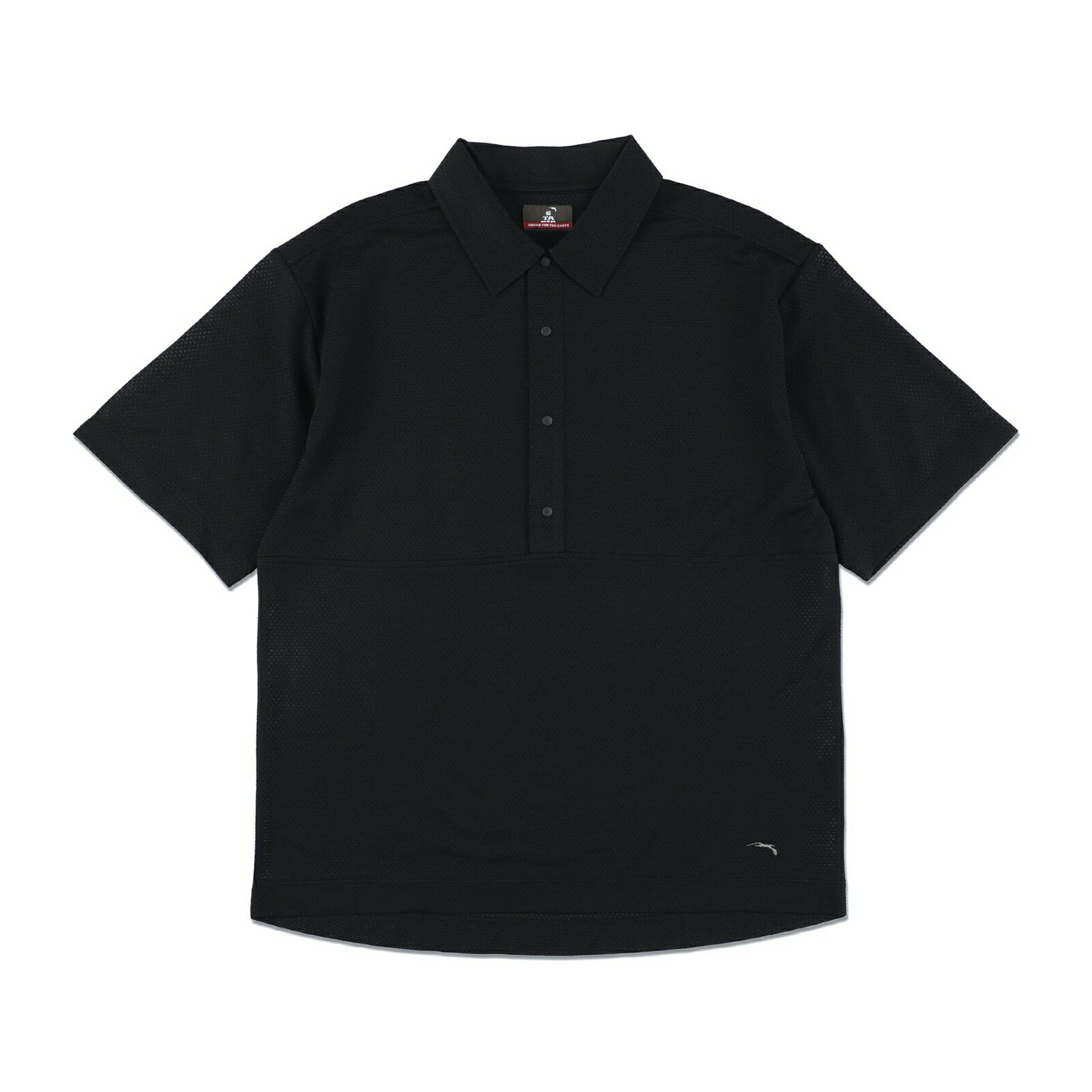 Rakuten - 最短当日発送 スタティック STATIC LOST LAKE POLO Black [106301 ロストレイクポロ ポロシャツ 半袖 トップス メンズ]