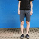 スワーブ SWRVE durable cotton Cigarette Shorts Gray デュラブルコットンシガレットショーツ ショートパンツ グレー