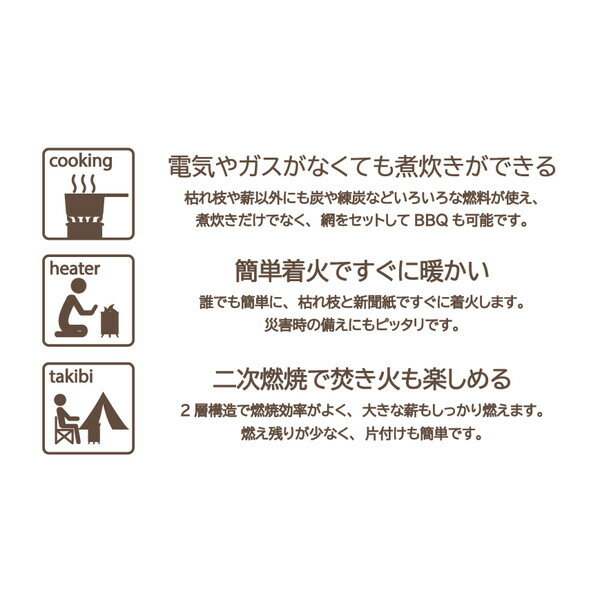楽天市場 あす楽対応 平日13 00まで タブ Tab 缶ストーブse Tb Se Vic2 ビックツー
