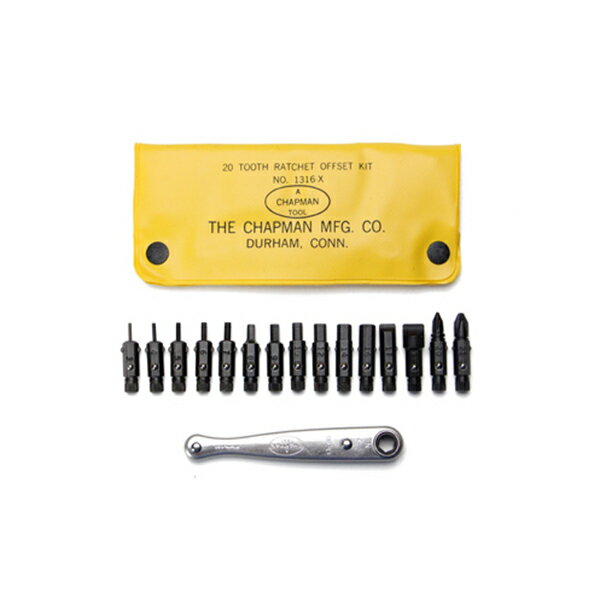 チャップマン The Chapman MFG Co Chapman Offset Screwdriver Kit [チャップマン][オフセットスクリュードライバーキット]