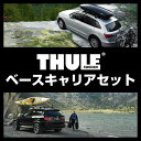 THULE スーリー ベースキャリア セット販売 カー用品送料無料 THULE スーリー ベースキャリアセット [TH753 TH861] NISSAN ラフェスタハイウェイスター H23/6-