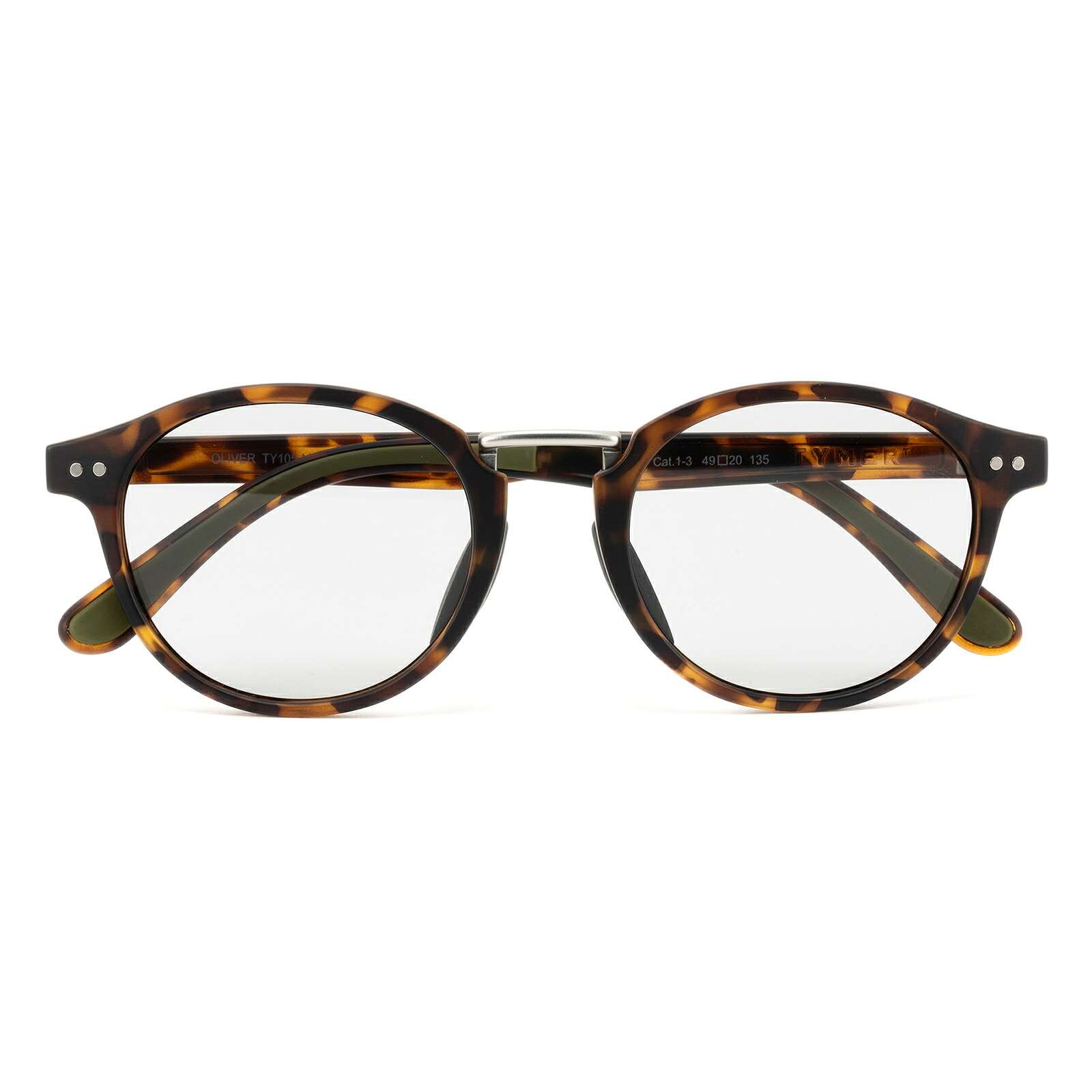 Rakuten - 最短当日発送 タイマー TYMER OLIVER Tortoise/Photochromic Grey [TY105-MTT-PGY オリバー サングラス ボストンタイプ ナローテンプル]