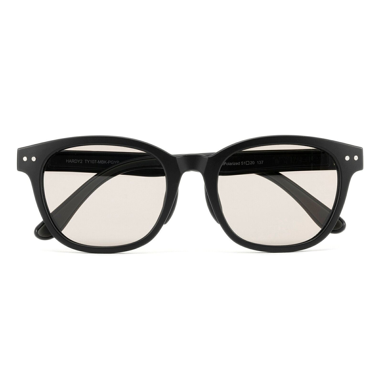 Rakuten - 最短当日発送 タイマー TYMER HARDY 2 Matt Black/Photochromic Grey Polarized [TY107-MBK-PGYP ハーディ2 サングラス 調光レンズ 日本人に似合うシェイプ]