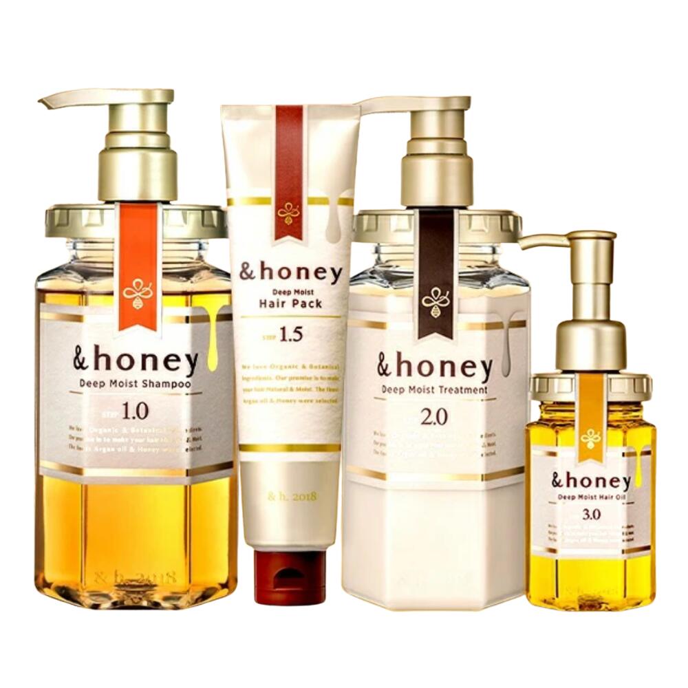&honey シャンプー6パックトリートメント6パッククレンジングつき 楽天市場】アンドハニー クレンジング（シャンプー・トリートメント