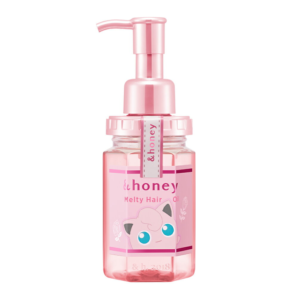 ＼Max800円OFF 16日1:59まで／【 &honey アンドハニー 】 ポケモンデザイン プリン アンドハニー ヘアオイル 洗い流さない スタイリング 流さない トリートメント アウトバス うねり ゴワつき ギフト オーガニック &ハニー &honey 送料無料 100ml 限定 メルティーのサムネイル