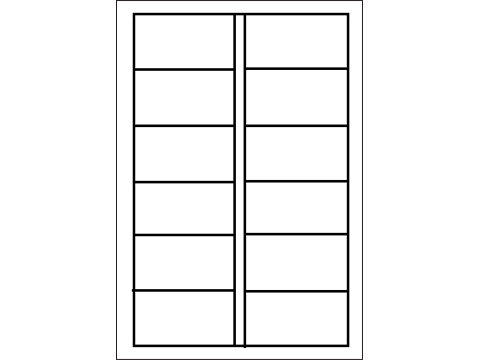 【全国送料無料!!】OBC奉行サプライ LT-22 単票タックシール（2連用）