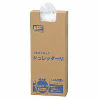 まとめ買い《スズキカコウ》 BM-35M シュレッダー袋 M 600×750mm 100枚×12