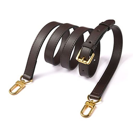 [GOXTECH]本革ショルダーストラップ(バッグストラップ)、幅1.8cm、長さ調節可能に適用ショルダーバッグ..