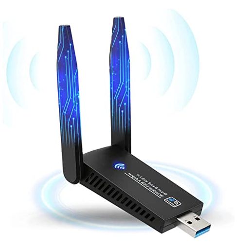 USB3.0 ̵LANҵ 1300MBPS 2.4G/5G ǥ奢Х WIFI ץ, ǽƥ2 WINDOWS 11/10/8.1/8/7/XPб