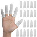布指カバー布指カバー指サック指先保護サック手湿疹綿製伸縮性通気性のある汗止め指先ケア作業用彫刻実験20枚入り(グレー)