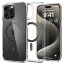 SPIGEN IPHONE 15 PRO MAX ケース クリア MAGSAFE対応 米軍MIL規格 ウルトラ・ハイブリッド・マグフィット ACS06578 (カーボン・ファイバー)