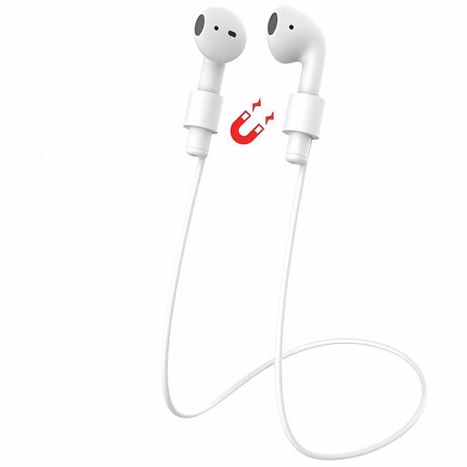 AirPods対応 イヤホンストラップ AirPods 第1/2/3/4世代/pro/pro 3兼用 イヤホン ストラップ マグネット シリコン エアポッズ ネックストラップ 落下防止 紛失防止 収納便利 着脱簡単 軽量 柔軟
