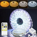 LEDテープライト10M LEDテープ 【2023新登場】 電球色/昼白色/昼光色 3ピン SMD2835 高演色タイプ 色温度3000K~6500K 高輝度 ...