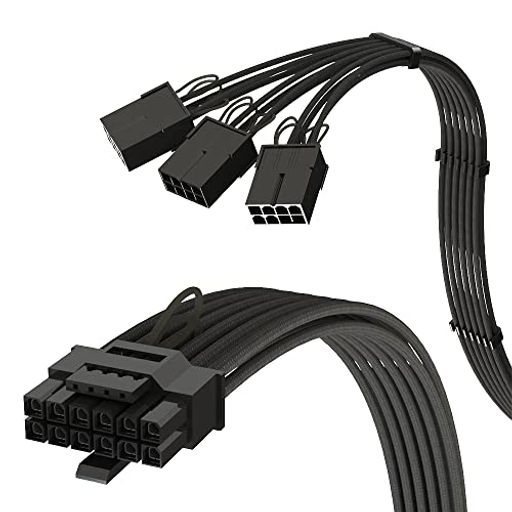 LINKUP - AVA PCIE 5.0 12VHPWR 16PIN (12+4) RTX 4000p AWG16 d  X[uP[u3 X 8PIN PCIE 4.0 djbg - 30CM () - SRTX 4000ERTX