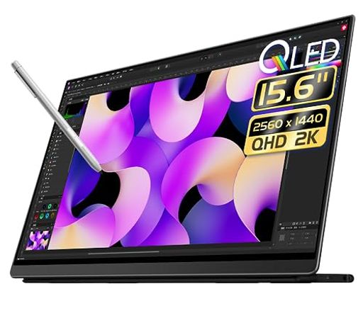 EHOMEWEI モバイルモニター 2K 144HZ タッチパネル 15.6インチ タッチペン対応 QHD 2560X1440 【WINDOWS/MACOS】対応 光沢 ペンタブ 100% DCI-P3 薄型 ゲーミング TYPE-C 保護フィルム EHOMEWEI モバイルモニター 2K 144HZ タッチパネル 15.6インチ タッチペン対応 QHD 2560X1440 【WINDOWS/MACOS】対応 光沢 ペンタブ 100% DCI-P3 薄型 ゲーミング TYPE-C 保護フィルム
