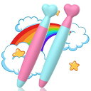 子供用タッチペン2本セットMEKOスタイラスペンスマートフォンタブレットIPADIPHONEANDROID握りやすい誕生日プレゼントクリスマスギフト