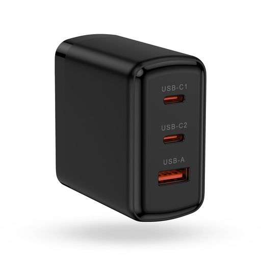 USB-C充電器3ポートTYPE-C65WIPHONE16急速充電器PD充電器スマホ充電器【GANIII技術・PD3.0・QC3.0・PPS対応】FODLOPUSB急速充電器充電アタフタタイプCコンセントMAC充電器