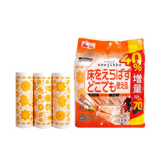 【ご購入前の重要な確認事項】 いつもご利用いただき、誠にありがとうございます。 いつも【vicsystore楽天市場店】をご利用いただき、誠にありがとうございます。 最近、商品の入数・数量・サイズなどのご注文内容に関する間違いが増えております。 お手数ではございますが、ご購入手続きの際には、入数・数量・サイズを今一度ご確認いただけますようお願いいたします。 ご注文から 30分以上経過した場合、入数・数量・サイズ等の間違いによるキャンセルはお受けできません。 ご不明な点がある場合は、必ずご注文前にお問い合わせください。 🚚 ご注文に関するご案内 最短でのお届けをご希望の方へ 日時指定をされない場合、最短での発送手配が可能です。お急ぎの場合は日時指定なしでのご注文をおすすめいたします。 営業所留めについて 営業所留めには対応しておりません。 誤った郵便番号や住所でご注文された場合、発送時に発生した費用や損失はお客様のご負担となりますのでご注意ください。 お支払い方法について コンビニ払い・銀行振込などの前払いの場合は、ご入金確認後に在庫を確保いたします。 そのため、ご入金のタイミングによっては欠品となる場合がございます。 ギフト対応について 誠に申し訳ございませんが、のし・ラッピング・メッセージカード等のギフト対応は行っておりません。 ご購入数量の上限について 当店ではすべての商品に購入上限を設けております。 上限を超える数量をご希望の場合は、ご購入前に必ずお問い合わせください。 キャンセルについて ご注文から 30分を過ぎた場合、お客様都合によるキャンセルはお受けできません。 内容に不安がある場合は、ご注文前に必ずお問い合わせください。 ✅毎日のおそうじを、もっと気楽に8分音符楽しく8分音符するカーペット・フローリング用粘着テープスペア ✅かわいいシートデザインで気持ちをプラスに! ✅大容量:通常品比40%アップにより、交換の手間を削減。使用後の紙管ゴミも削減できるのでエコ。 ✅抜群の使い勝手を1本にギュッとつめこみました。 ✅特長1.カット: スパッ!と左右どちらからも切れる「山型カット」