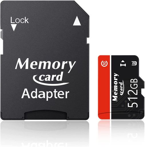 マイクロsdMicrosdcard512GBUHS-IフルHD動画撮影ファイル転送IP67防水モバイル機器に適合