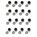 サムコスロッドガイド釣り竿ガイドステンレス交換修理16点セット1.0mm~3.0mm