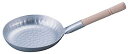 遠藤商事 業務用 親子鍋 深型横柄 16.5CM(内径) (アルマイト加工) 本体アルミニウム 取っ手天然木 AOY13