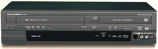 DXアンテナ 地上デジタルチューナー内蔵 ビデオ一体型DVDレコーダー DXR160V