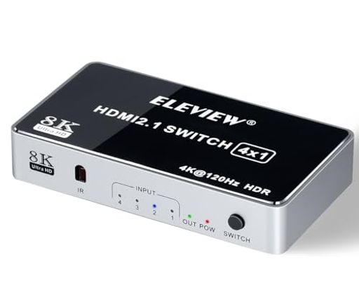 ELEVIEW HDMI切替器 HDMIセレクター 4入