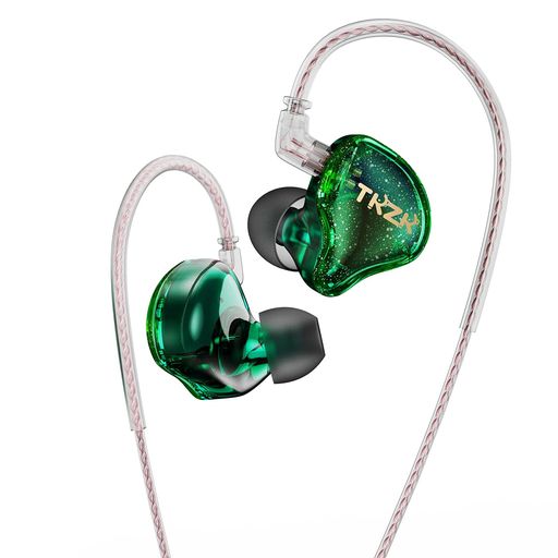 【2024人気イヤホン有線】TKZKTK01イヤホン有線インイヤーイヤモニカナル型ハイエンド10mmダイナミックドライバHIFI音質ノイズキャンセリングモニター2pin脱着式リケーブルデザインゲーミン…