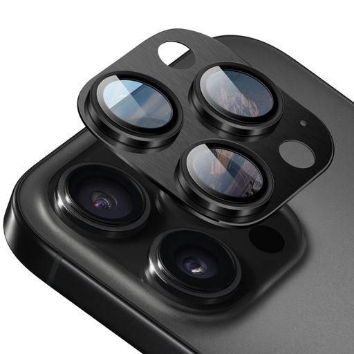 NICMOOLカメラフィルムFORIPHONE16PRO/IPHONE16PROMAX用カメラカバーカメラ保護カメラレンズカバーアルミ合金+9H強化ガラスアイフォン16プロ/16プロマックス対応耐衝撃
