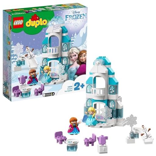 レゴ LEGO デュプロ アナと雪の女王 光る!エルサのアイスキャッスル クリスマスプレゼント クリスマス 10899 おもちゃ ブロック プレゼント幼児 赤ちゃん お城 お人形 ドール 男の子 女の子 2歳以上