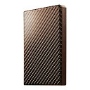 I-O DATA USB 3.1 GEN 1対応ポータブルハードディスク「高速カクうす」ブリックブラウン 2TB HDPT-UTS2BR(2)