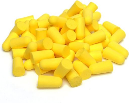 耳栓睡眠用使い捨て耳栓200個入り100ペア完全遮音個包装安眠騒音対策持ち運び便利フリーサイズ(イエロー)