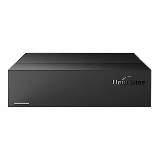 UNIONSINE 外付けハードディスク 10TB 3.5インチ 外付けHDD USB3.2GEN2 TYPE-C テレビ録画 / 4K / WINDOWS/MAC / PS4 / データストレージ，ノイズリダクション/ HD3511