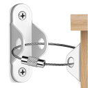 リンクストッパー 転倒防止金具 耐震金具 【6個入れセット】家具転倒防止グッズセット 耐荷重300KG 強力タイプ 目立たずがっちり 地震対策 子供 家具転倒防...