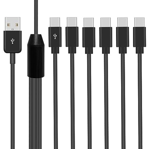 POYICCOT USB C ʬ ֥롢6 IN 1 USB TYPE C ֥ 3A ® ϻ TYPE C USB-C...