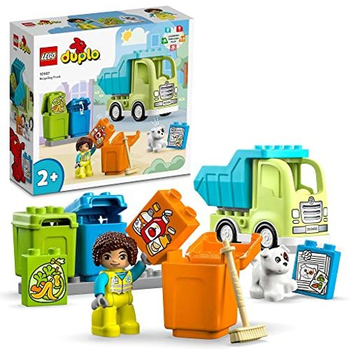 レゴ(LEGO) デュプロ デュプロのまち リサイクル回収トラック 10987 おもちゃ ブロック 