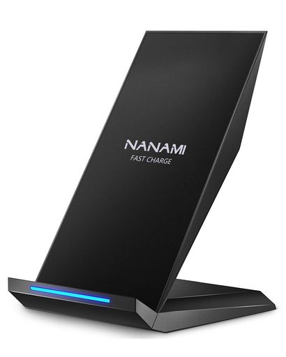 NANAMI ワイヤレス充電器 QI認証 IPHONE 15/14/13/12/11/SE/8シリーズ GALAXY S23/S22/21(ULTRA)/S20 他のQI機種対応 USB TYPE-C端子 QUICK CHARGE 2.0/3.0