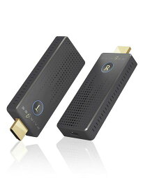 FAIRBEE ワイヤレス HDMI 送受信機 セット【2024新版1080P MINI HDMI 無線送受信機 セット】- HDMI ワイヤレス送受信機30M転送範囲2.4/5.8GHZ対応-設定不要-【送信機を最大16台増設可能】-HDMI