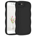 GUAGUAiPhoneSeウェーブケースiPhone78いPhoneSE78ケースうねうね可愛いse第2世代se第3世代人気スマホケースソフトTPUバンパー耐...