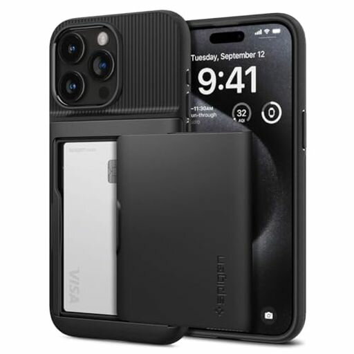 Spigen϶18ǯεϡiPhone15ProĢ2ǼѾ׷ƷMILʼݸɻߥ磻쥹ťࡦޡCSACS06728(֥å)