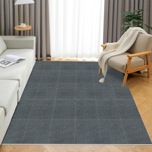 【Amazon限定ブランド】ジョイントマットラグマットHDMOD30x30cm20枚吸着マットタイルマットズレないめくれないカーペット防音マットフローリングカーペット滑りとめ防臭防菌防音保温洗濯…