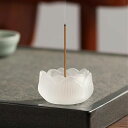 Sheepyoお香立て線香立て瑠璃製透明蓮の花形九穴香挿付きお線香たて可愛いおしゃれ仏壇用品オシャレお香たて香炉茶道香道ヨガ瞑想仏具せんこうたてインセンスホルダ...