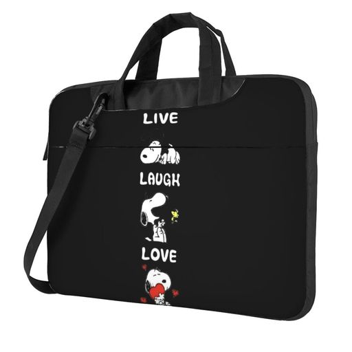 スヌーピーパソコンケース13-15.6インチ防水パソコンバッグ衝撃吸収ノートパソコンケースラップトップ..